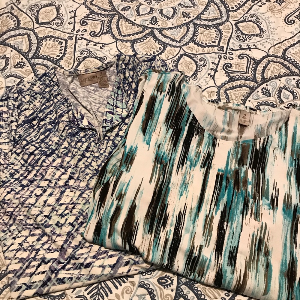 Chico’s Easywear Bundle of 2 Tops